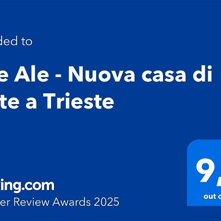 Due Ale - Nuova Casa Di Corte A Trieszt Kültér fotó